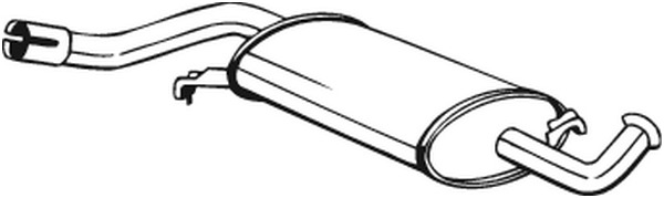 Keskipönttö BOSAL 105-153