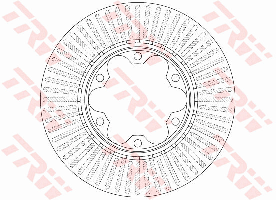 Jarrulevy TRW DF6481
