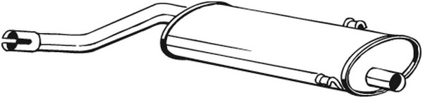 Keskipönttö BOSAL 215-755