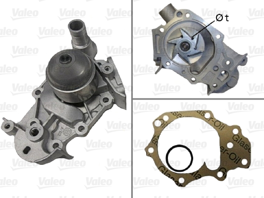 Vesipumppu VALEO 506580