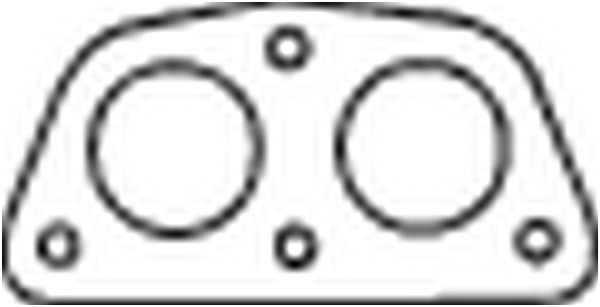 Pakoputken tiiviste BOSAL 256-146