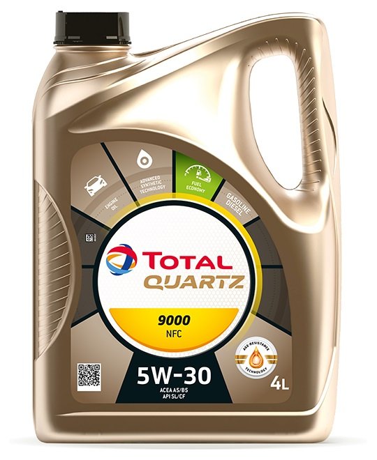 Moottoriöljy TOTAL 5W30 QUARTZ 9000 NFC 4L