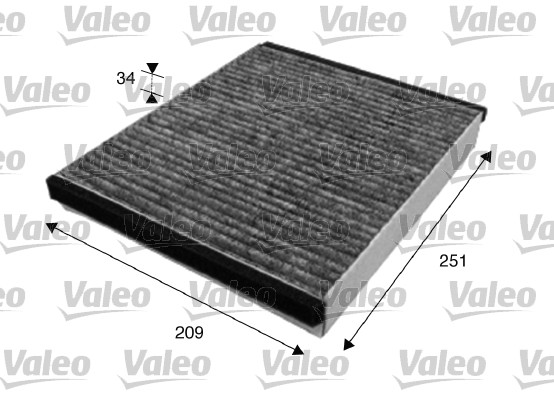 Raitisilmasuodatin VALEO 715628