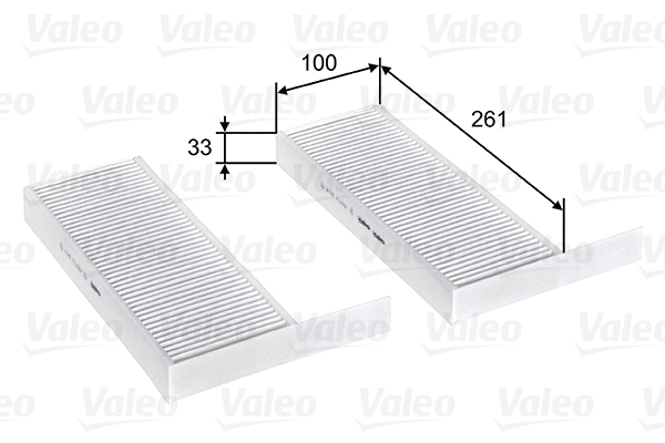 Raitisilmasuodatin VALEO 715808