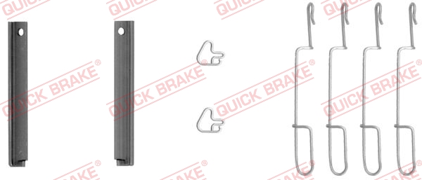 Tarvikesarja, jarrupala QUICK BRAKE 109-1280