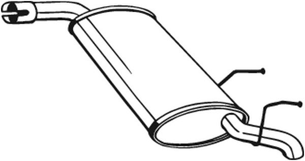 Takaäänenvaimentaja BOSAL 185-665