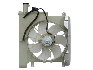 Tuuletin, moottorin jäähdytys, CITROËN C1, C1 II, PEUGEOT 107, 108, TOYOTA AYGO, 1253G9, 1308CE, 1611826080, 163628EA01, 16362-8EA01, 16