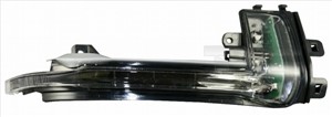 Vilkkuvalo, Vasen, AUDI A3, A3 Cabriolet, A3 Sportback, A4, A4 Avant, A5, A5 Cabriolet, A5 Sportback, 8K0949101B, 8K0949101C, 8K0949101D