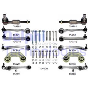 Alustasarjat DELPHI TC1400KIT