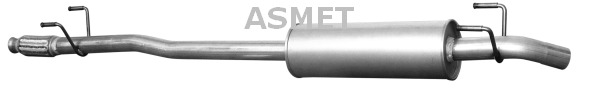 Takaäänenvaimentaja ASMET 04.102