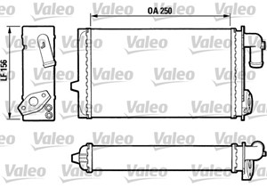 Kenno, sisätilanlämmitin, Edessä, PEUGEOT 505, 505 Break, 644854, 6448-54