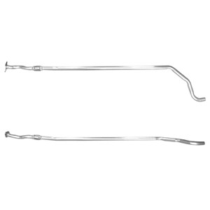 Pakoputki, Keskellä, ALFA ROMEO MITO, FIAT GRANDE PUNTO, PUNTO, PUNTO EVO, PUNTO Skåp/halvkombi, 51782326