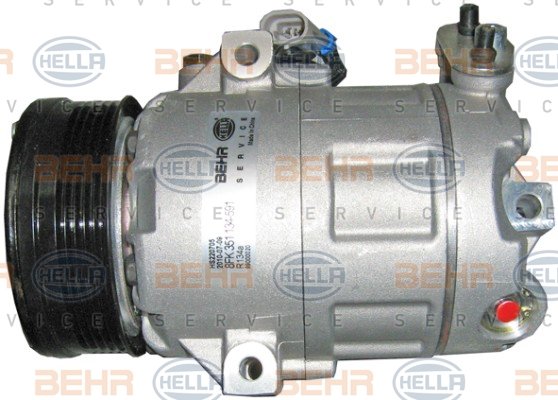 Kompressori, ilmastointilaite HELLA 8FK 351 134-591