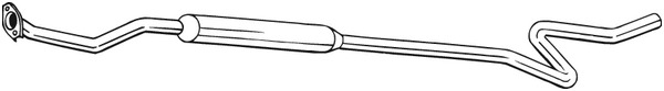 Keskipönttö BOSAL 288-135