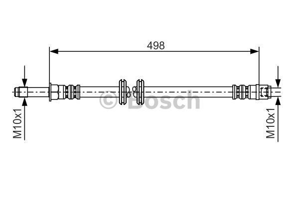 Jarruletku BOSCH 1 987 481 006