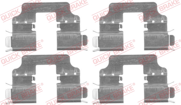 Tarvikesarja, jarrupala QUICK BRAKE 109-1750