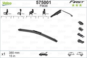 Pyyhkijänsulka, Etu, vasen, Etu, oikea, AUDI,FIAT,FORD,HYUNDAI,JEEP,LANCIA,NISSAN,SUBARU,VW