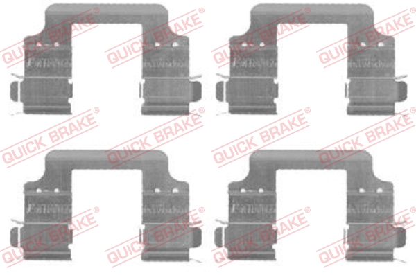 Tarvikesarja, jarrupala QUICK BRAKE 109-1728