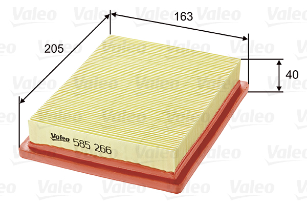 Ilmansuodatin VALEO 585266