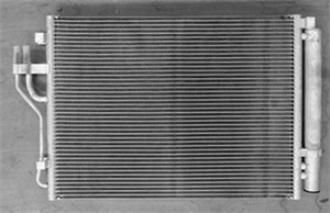 Kondensaattori, ilmastointilaite, HYUNDAI ix35, KIA SPORTAGE, 3092452, 5024149, 5024150, 5024151, 5024152, 5024153, 5024154, 5024155, 50