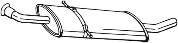 Keskipönttö BOSAL 175-013