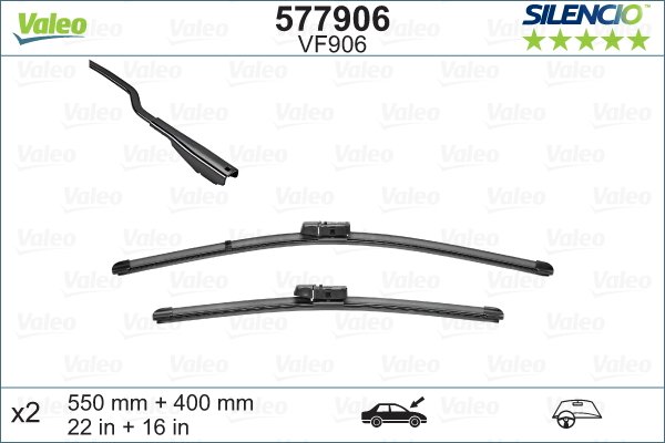 Pyyhkijänsulka VALEO 577906