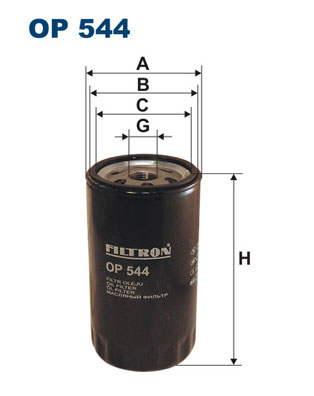 Öljynsuodatin FILTRON OP 544