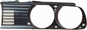 Jäähdyttimen säleikkö, Vasen, BMW 3 [E30], 3 Cabriolet [E30], 3 Touring [E30], 51 13 1 876 091
