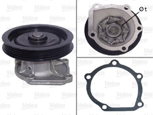 Vesipumppu, TOYOTA, 1610019125, 16100-19125, 1610019126, 16100-19126, 1610019195, 16100-19195, 1610019225, 16100-19225, 1610019226, 1610
