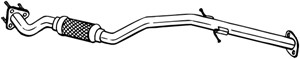 Pakoputki, Edessä, OPEL,VAUXHALL, 854470, 93168450