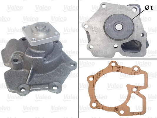 Vesipumppu VALEO 506155