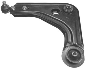Tukivarsi, pyöräntuenta, Etuakseli, Alla, Vasen, FORD FIESTA III, FIESTA Skåp, 6193086, 6645156, 7152271