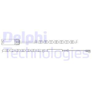 Jarrupalan kulumisen ilmaisin DELPHI LZ0244