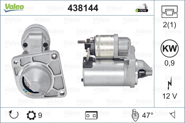 Startteri VALEO 438144