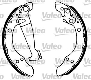 Jarrukenkäsarja, Taka-akseli, AUDI 100, 80, 90, COUPE, VW PASSAT, PASSAT Sedan, PASSAT Variant, SANTANA, 1H0609525X, 331698051, 33169805