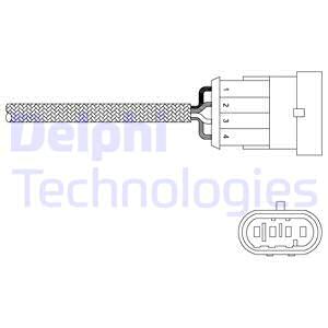 Lambdatunnistin DELPHI ES20302-12B1