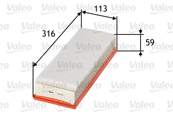 Ilmansuodatin VALEO 585015