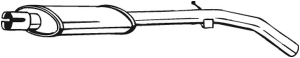 Keskipönttö BOSAL 148-121