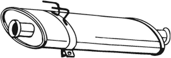 Keskipönttö BOSAL 200-269