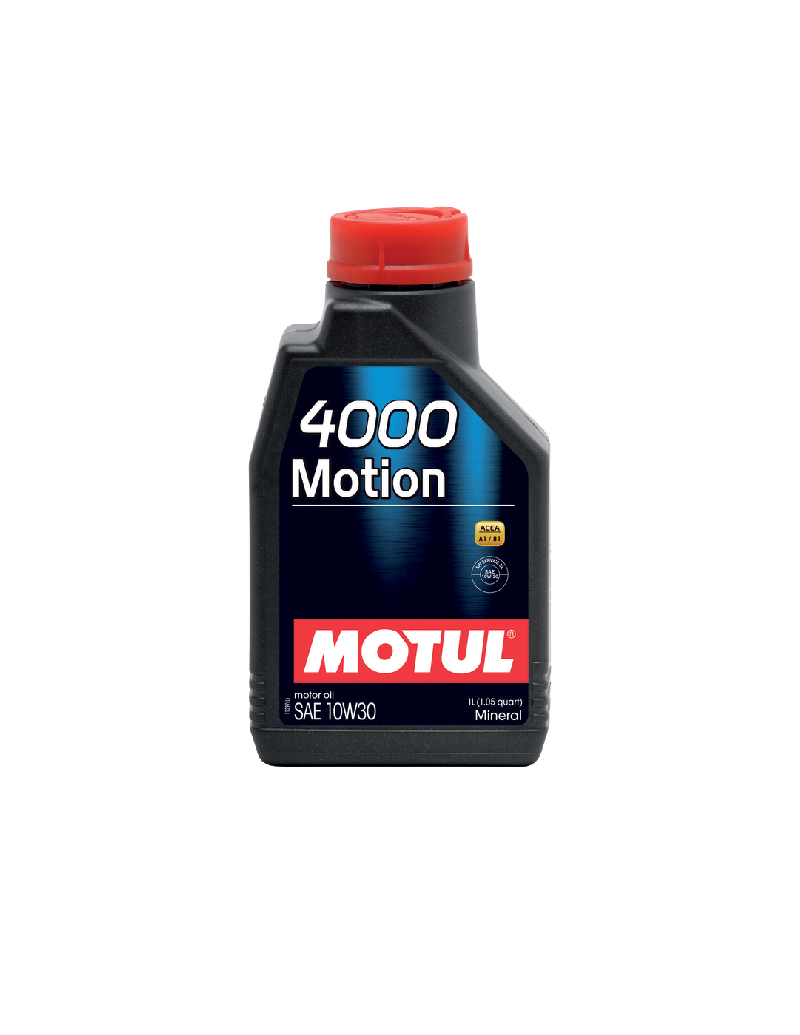 Moottoriöljy MOTUL 4000 MOTION 10W30 1L