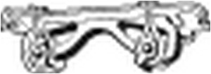 Kumisuikale, pakoputkisto, FIAT BRAVO II, BRAVO Van, STILO, STILO Multi Wagon, STILO VAN, 46830390
