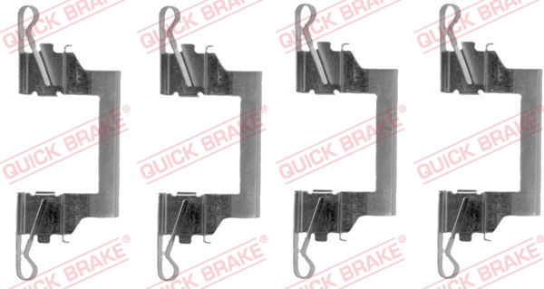 Tarvikesarja, jarrupala QUICK BRAKE 109-1614