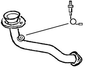 Pakoputki, Edessä, RENAULT LAGUNA I, LAGUNA Grandtour I, 7700823888, 7700823899