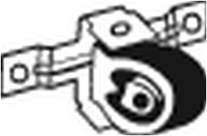 Kumisuikale, pakoputkisto, SKODA ROOMSTER, ROOMSTER Praktik, 6Q7253144C