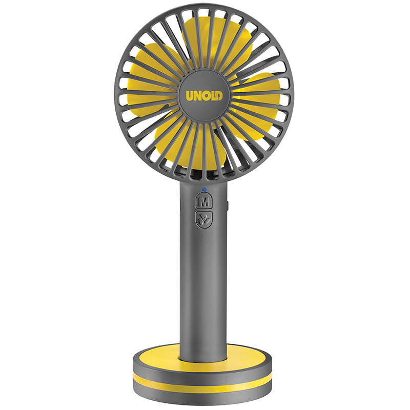 Unold Breezy ladattava matkatuuletin, harmaa