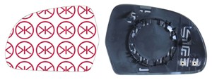 Peililasi, taustapeili, Oikea, AUDI,SKODA, 4F0 857 536AF