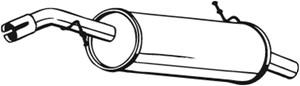 Takaäänenvaimentaja, CITROËN,PEUGEOT, 173080, 173084, 1730AC, 1730AF, 1730KT