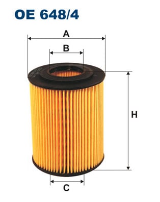 Öljynsuodatin FILTRON OE 648/4