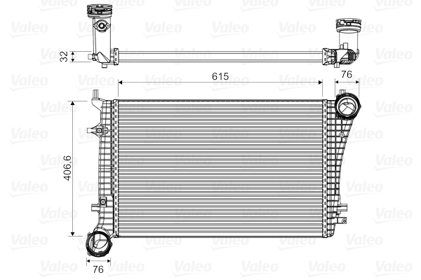 Välijäähdytin VALEO 818675