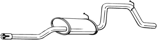 Takaäänenvaimentaja BOSAL 281-519